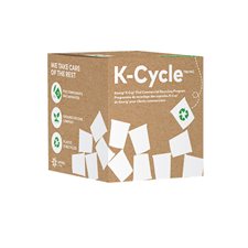 Boîte de programme de recyclage K-Cycle pour dosette K-Cup petit format - jusqu’à 175 K-cups