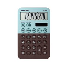 Calculatrice de poche EL-760R - Menthe et chocolat