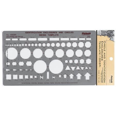 Pickett Art & Drafting Smear-Free Template