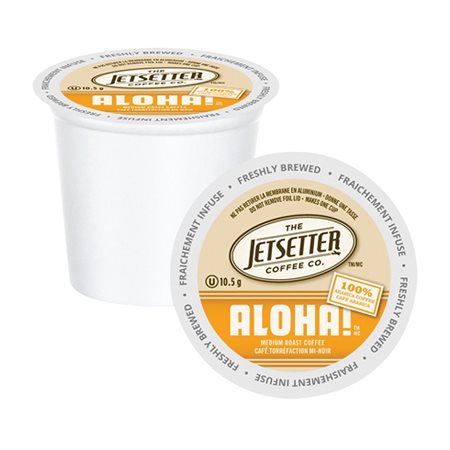 The JetSetter™ Aloha! Medium Roast Coffee Pods