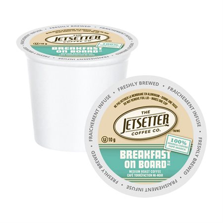 Dosettes de café The JetSetter™ Breakfast on Board™ torréfaction moyenne