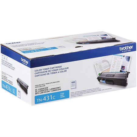 Cartouche de toner d'origine TN431C - Cyan
