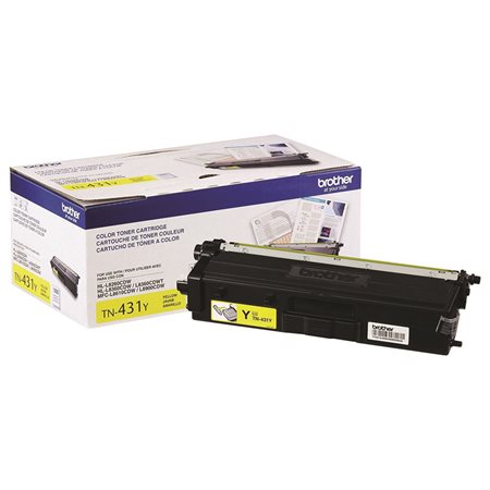Cartouche de toner d'origine TN431Y - Jaune