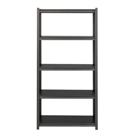 Étagère en acier riveté 5 tablettes 36 x 18 x 72 po. H.