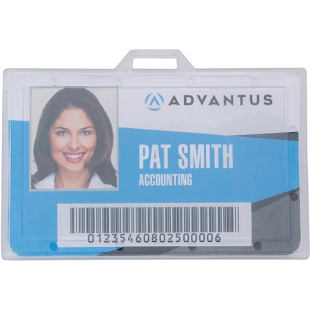 Badge Holders 3-3/8 x 2-1/8 in. clear