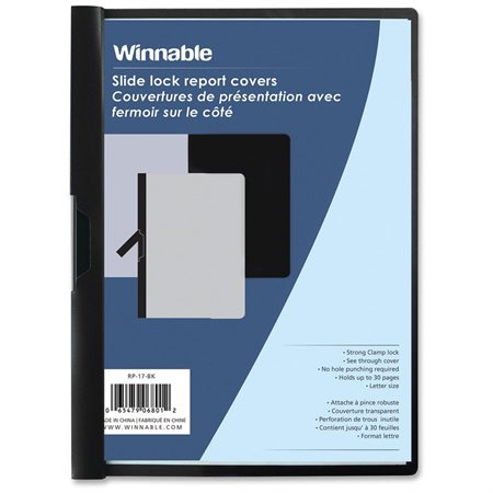 REPORT CVR  SIDE LOCK   *BLACK