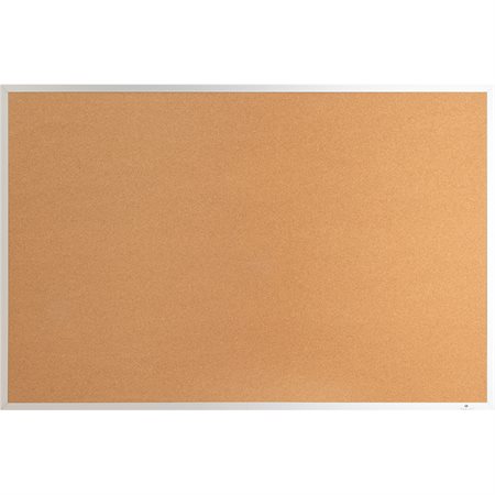 Tableaux de liège Cadre aluminium 48 x 72 po