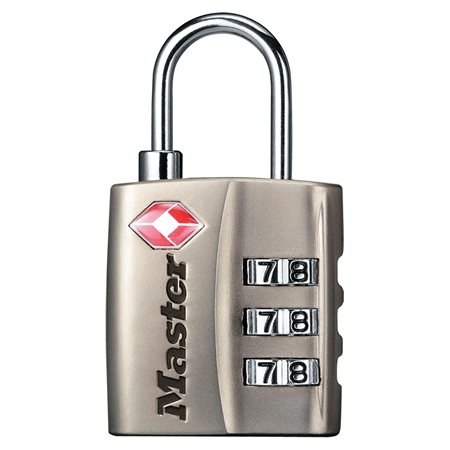 Cadenas de voyage à combinaison Nickel
