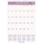 Calendrier mural mensuel recyclé (2026)