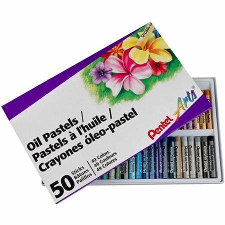 Pastels à l'huile