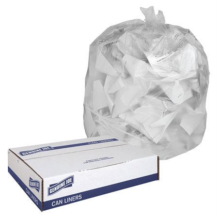 Genuine Joe Economy High Density Garbage Bags 24 x 32” (box 1000)