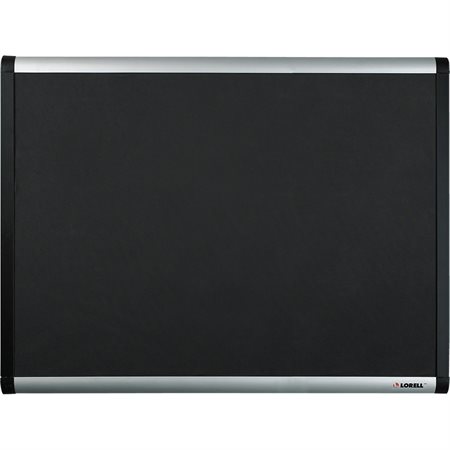 Tableau d'affichage recouverts de tissu à mailles noires