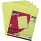 Bloc de papier canari Ligné 5/16”. 8-3/4 x 10-7/8”. 80 feuilles. Bond