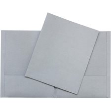 Twin Pocket Portfolio - Grey