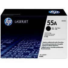 HP55A - CE255A Original LaserJet Toner Cartridge - Black