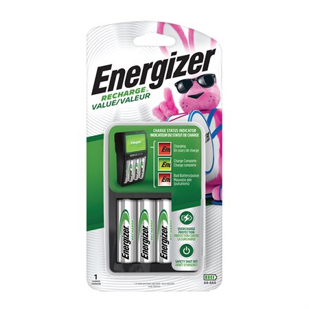 Chargeur pour piles NiMH Recharge Valeur