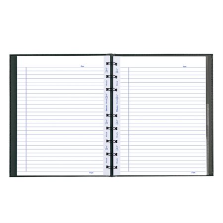Livre de notes MiracleBind™ 9-1/4 x 7-1/4 po noir