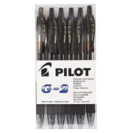 Stylos à bille roulante rétractable G2