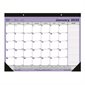 Calendrier sous-main mensuel (2026)
