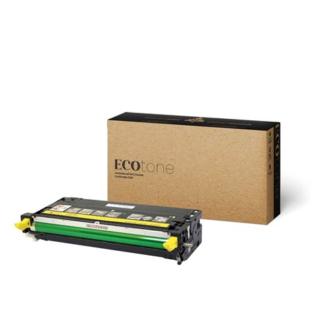 Cartouche de toner remise à neuf Ecotone jaune