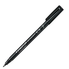 Marqueur permanent Lumocolor® Pointe fine 0,6 mm - Noir