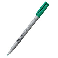 Marqueur soluble à l'eau Lumocolor® Pointe moyenne 1,0 mm - Vert