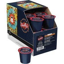 Dosettes de café décaféiné Timothy's® Colombien torréfaction moyenne