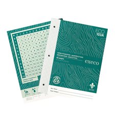 GeoEco Exercise Book quadruled, 0.5 cm