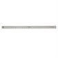 Metal Ruler with Cork Backing