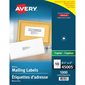 Étiquettes d'adresse blanches pour photocopieur 2-13/16 x 1" (3300)