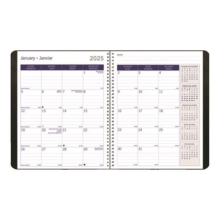 DuraGlobe™ Monthly Diary (2027)