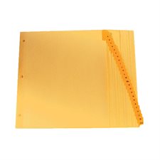 Printed Dividers Letter A-Z