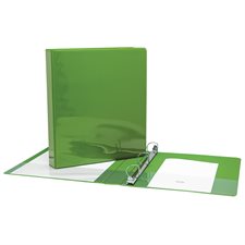Reliure de présentation à anneaux en D - 1,5 po - Vert pâle