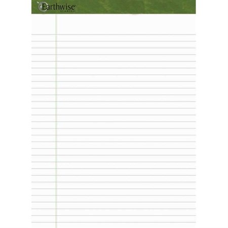 Bloc de feuilles lignées recyclées Earthwise™ 8-1/2 x 11 po (pqt 4)
