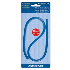Courbe flexible graduée 18 po/ 450 mm métrique
