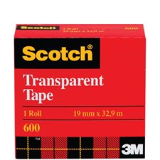 Ruban adhésif transparent Scotch® - Recharge 19 mm x 33 m