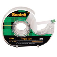 Ruban adhésif Scotch® Magic™ - Dévidoir 18 mm x 33 m