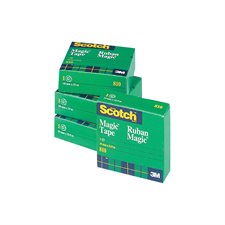 Ruban adhésif Scotch® Magic™ - Recharge 18 mm x 33 m