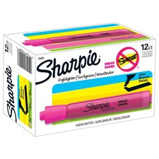 Surligneur Sharpie® Tank - Boîte de 12 - Rose