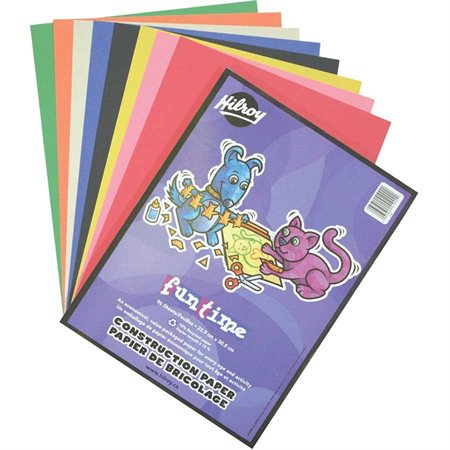 Tablette de papier de construction FunTime®