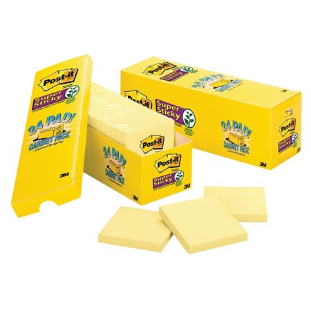 Post-It® Super Sticky Notes Cabinet Pack