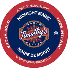 Dosettes de café Timothy's® Magie de minuit torréfaction très foncée