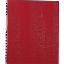 Livre de notes NotePro™ 300 pages (150 feuilles) rouge