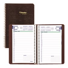 Agenda quotidien (2027) Bilingue bourgogne