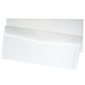 Enveloppe blanche à insertion facile sans fenêtre - #10 - 4-1/8 x 9-1/2 po