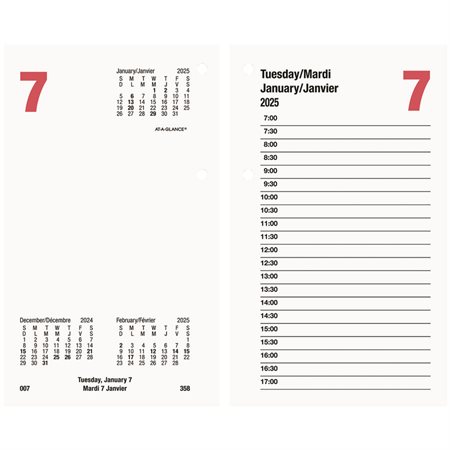 Bloc calendrier (2026)