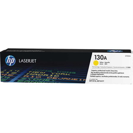 HP 130A Cartouche de toner d'origine LaserJet HP130A - CF351A - Jaune