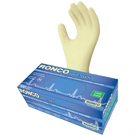 Gold-Touch® Synthetic Stretch Examination Glove medium