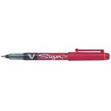 Marqueur V-Signpen rouge