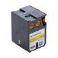 Labels for XTL™ Labellers Vinyl black/yellow - 2 in x 23 ft